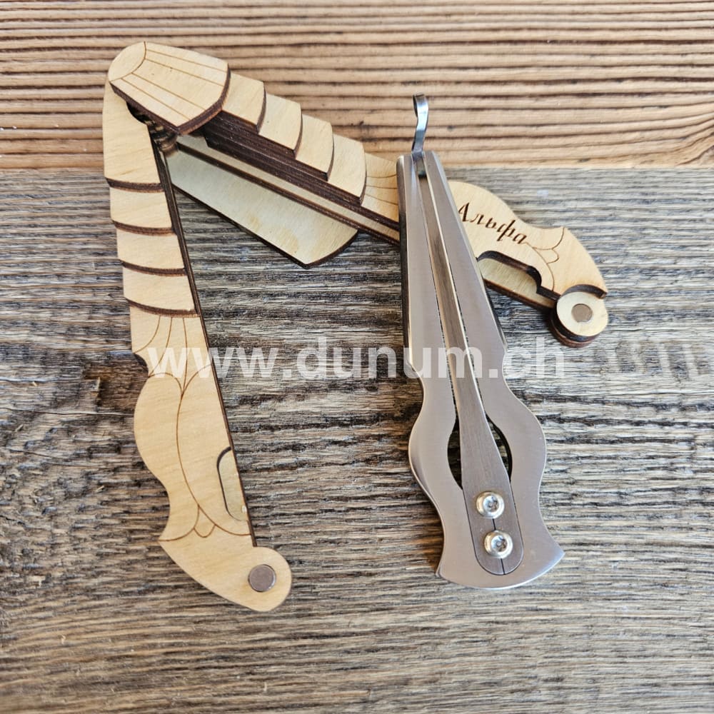 Maultrommel Alpha mit Holzbox | Didgeridoo & Maultrommeln | Dunum.ch