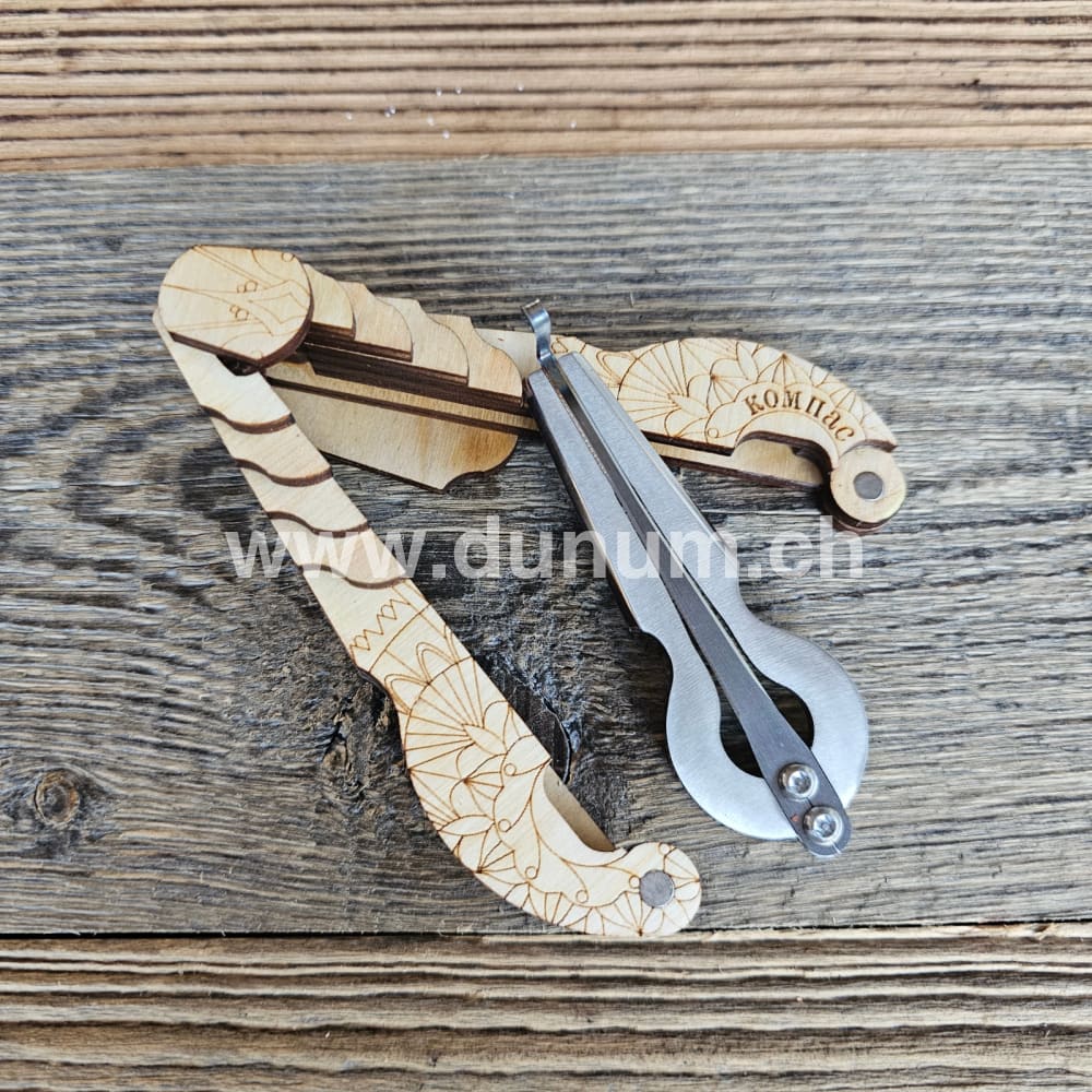 Maultrommel Kompass mit Holzbox | Didgeridoo & Maultrommeln | Dunum.ch