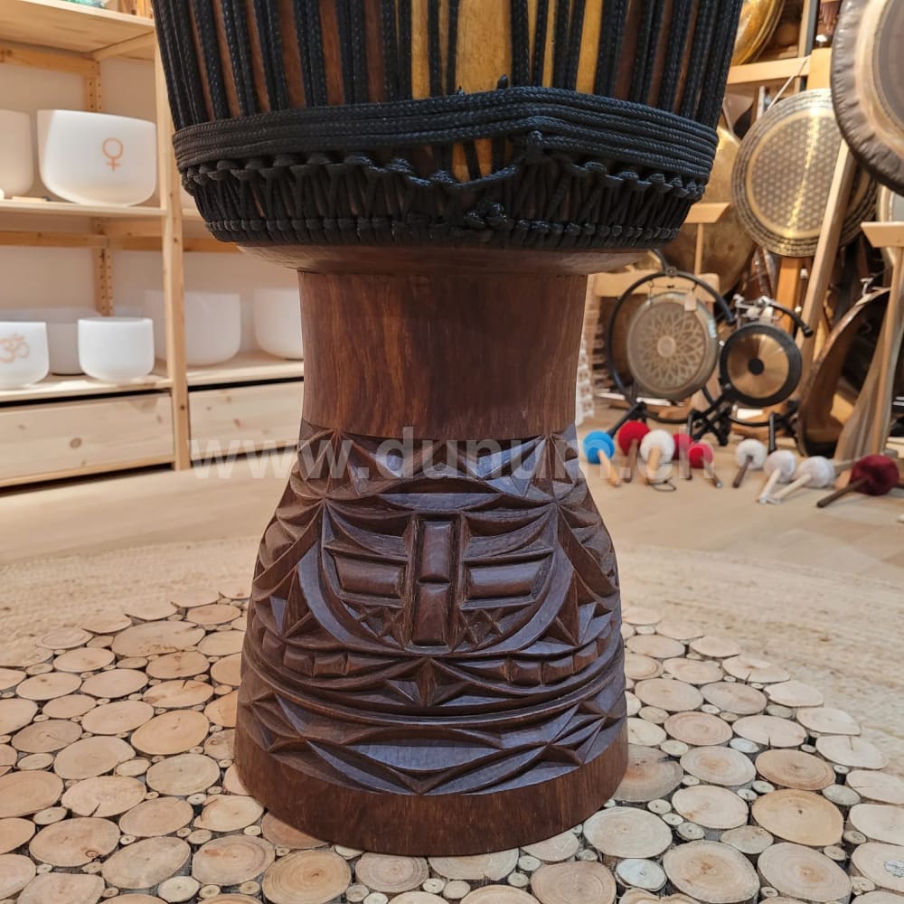Meisterklasse Djembé aus Burkina Faso Ø 37 cm H 68 cm