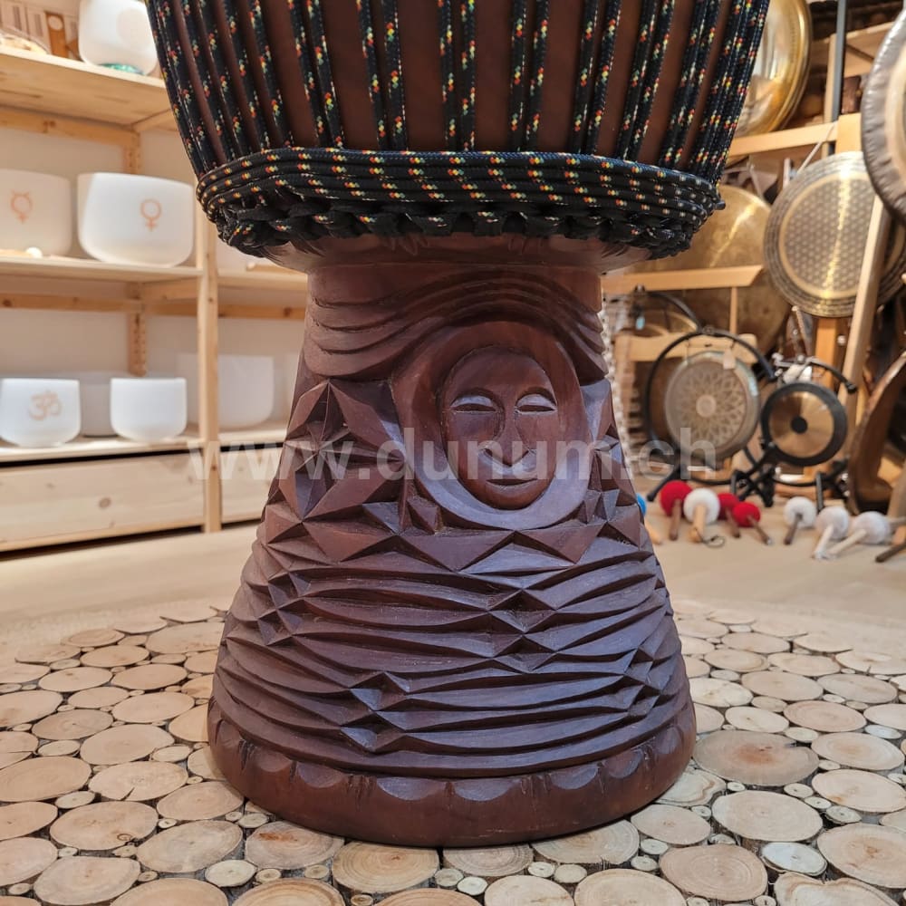 Meisterklasse Djembé aus Mali Ø 37 cm H 64 cm