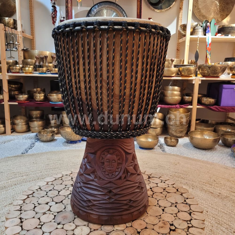 Meisterklasse Djembé aus Mali Ø 37 cm H 64 cm