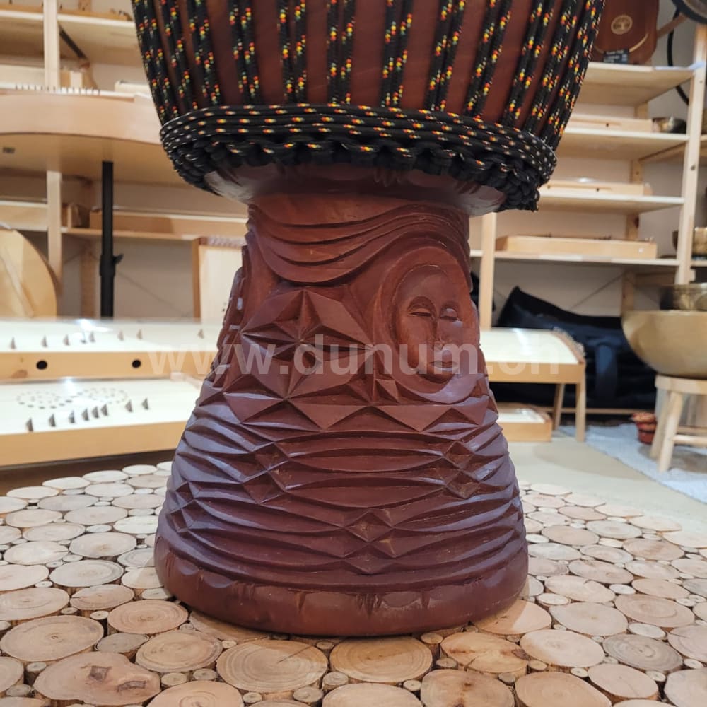 Meisterklasse Djembé aus Mali Ø 37 cm H 64 cm