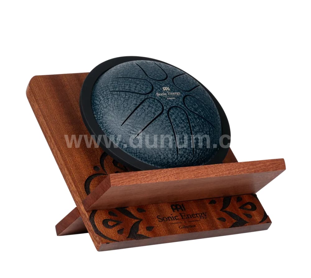 Mini Steel Tongue Drum - A-Dur - Blau mit Ständer Zungentrommel