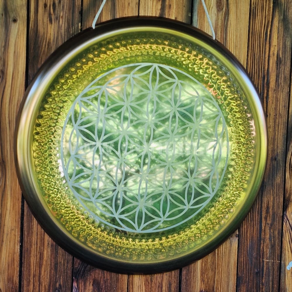 Mirrow Gong ⌀ 60 cm - Blume des Lebens