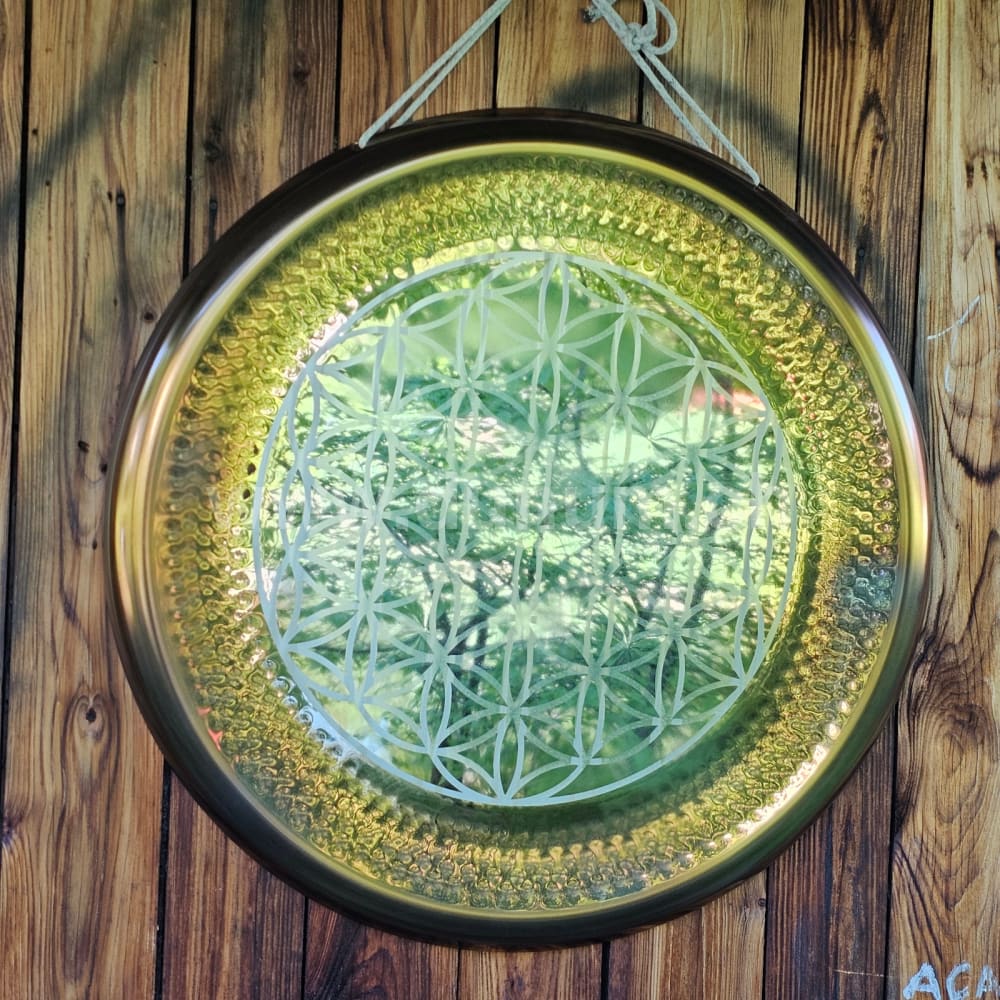 Mirrow Gong ⌀ 70 cm - Blume des Lebens