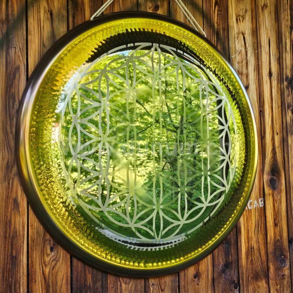 Mirrow Gong ⌀ 90 cm - Blume des Lebens