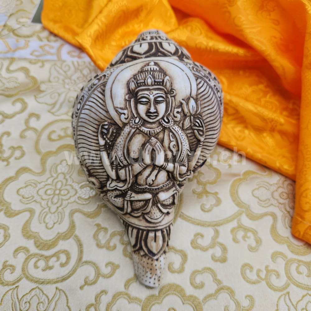 Muschelhorn Avalokiteśvara
