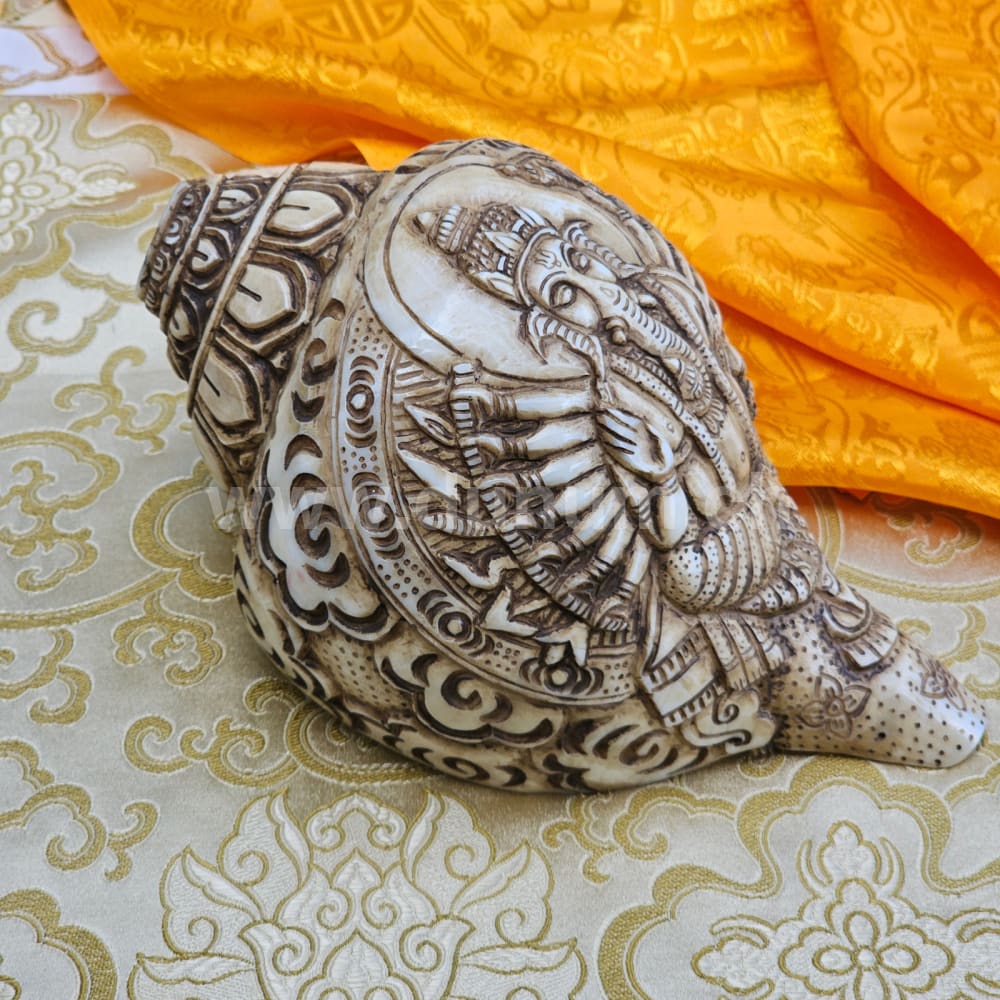 Muschelhorn Ganesh