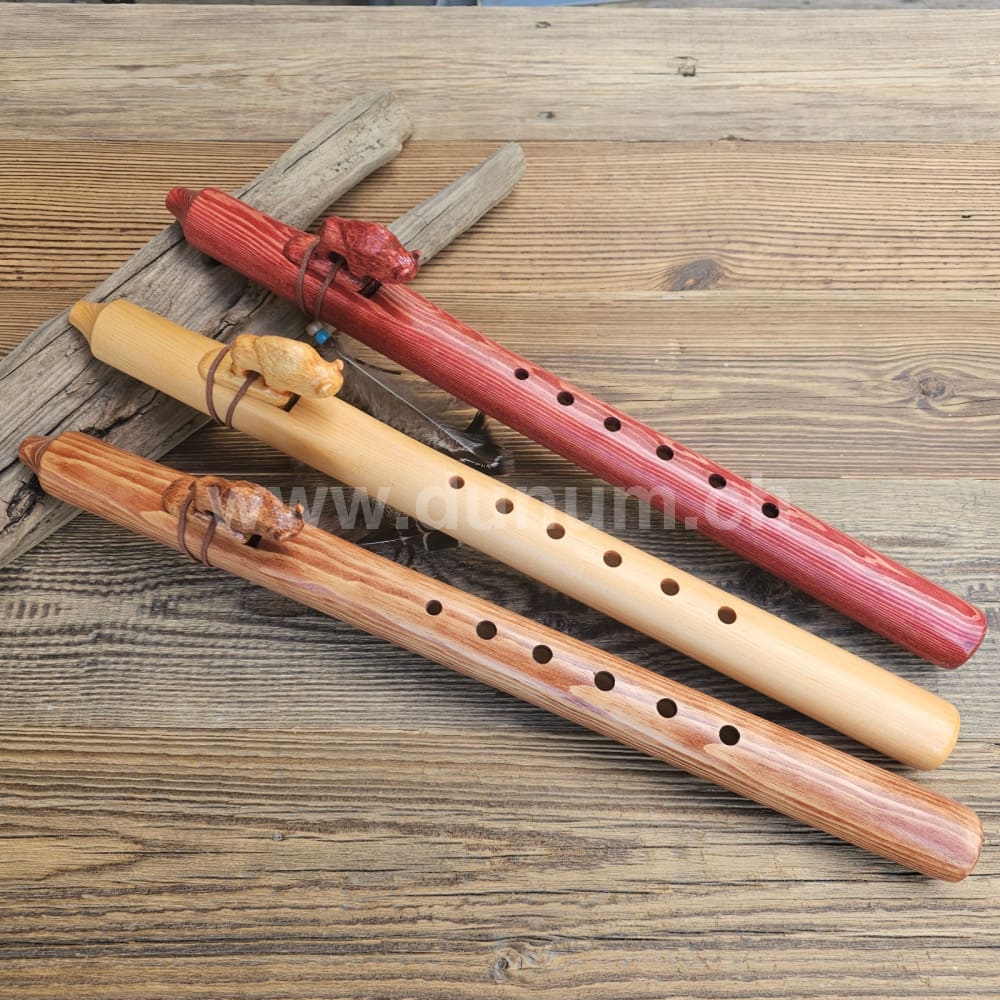 Navajo Indianer Flöten in A 432 Hz Bison