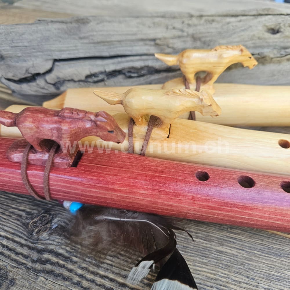 Navajo Indianer Flöten in C 432 Hz Pferd