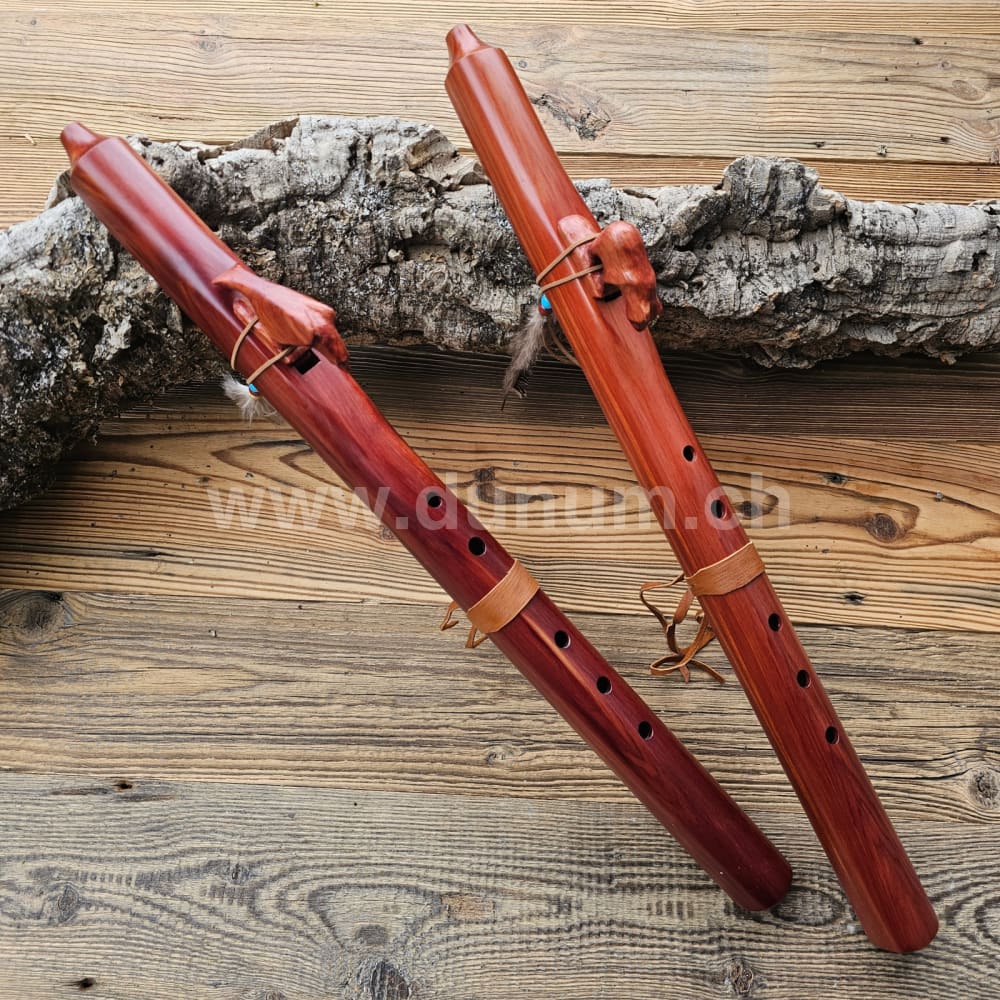 Navajo Indianer Flöten in A | Blasinstrumente | Indianische Flöten | Dunum.ch