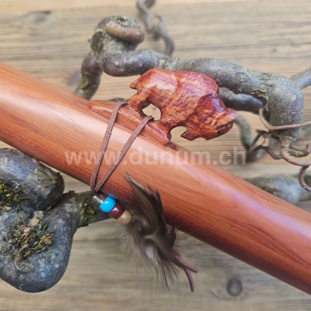 Navajo Indianer Flöten in E 432 Hz Bison