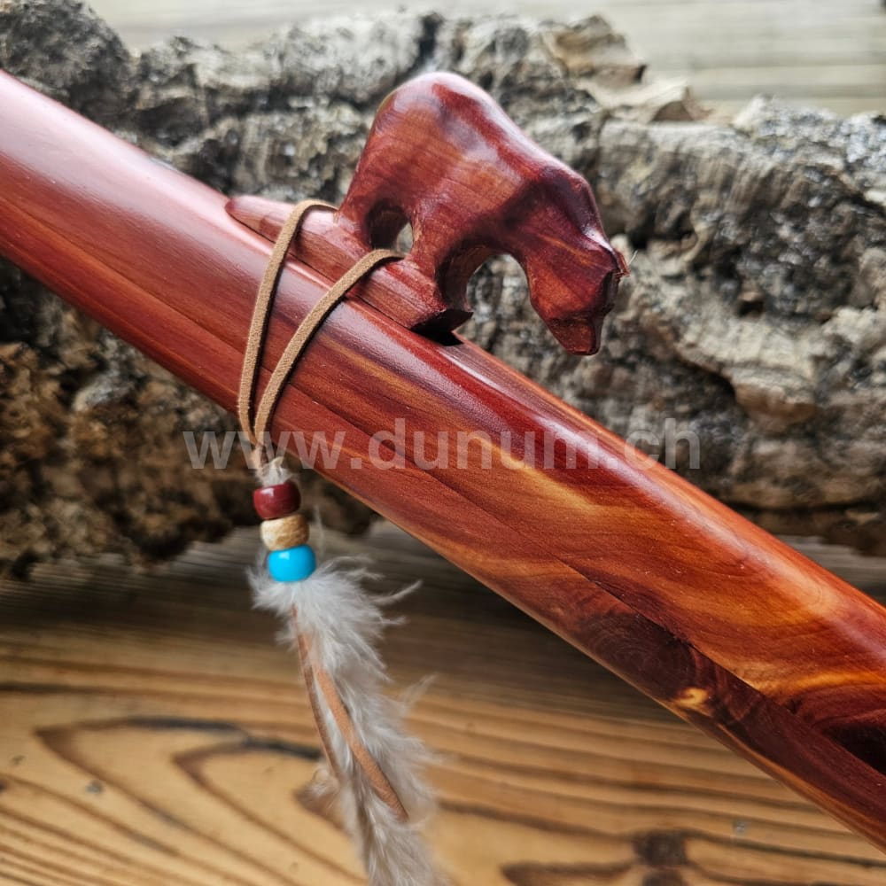 Navajo Indianer Flöten in F# 432 Hz Bär