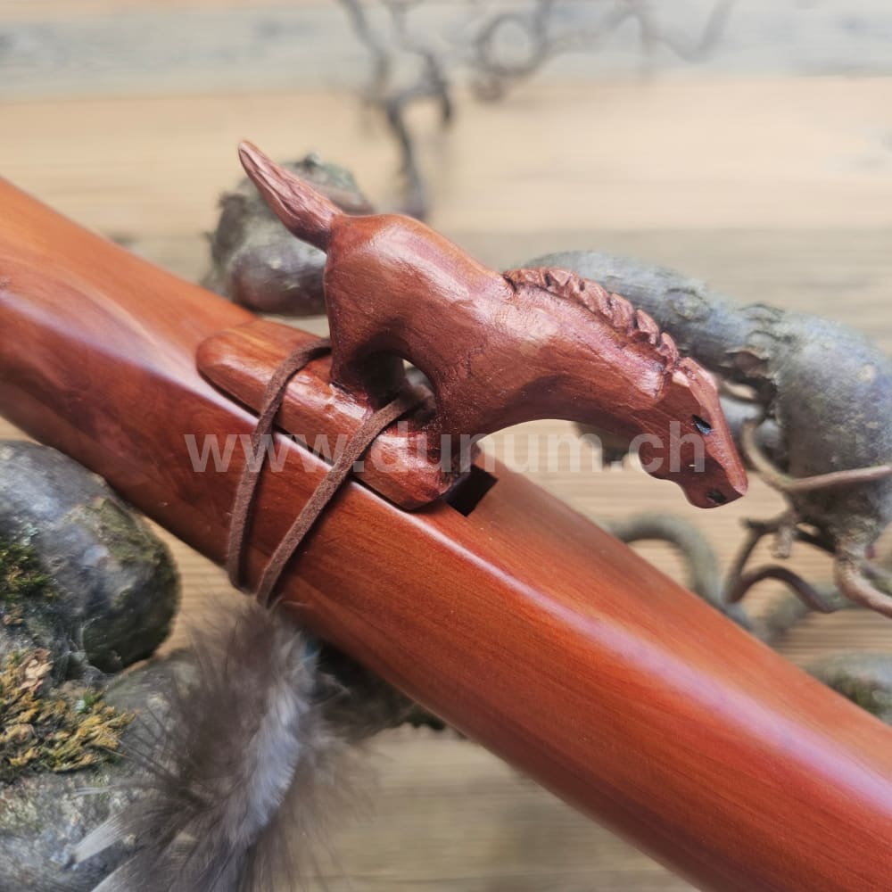 Navajo Indianer Flöten in F# 432 Hz Pferd