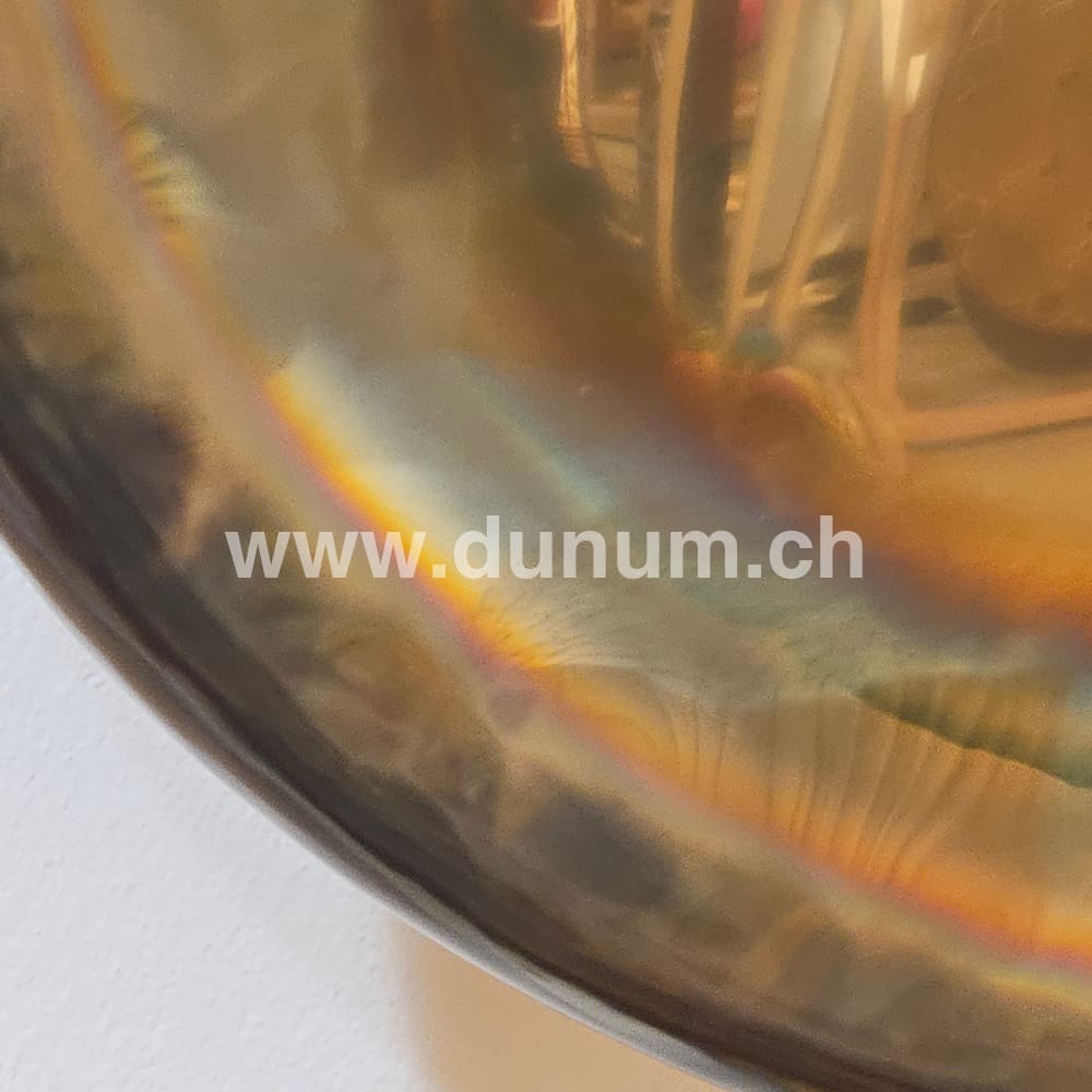 Neusilber Gong 60 cm 128 Hz - Eichenwurzel