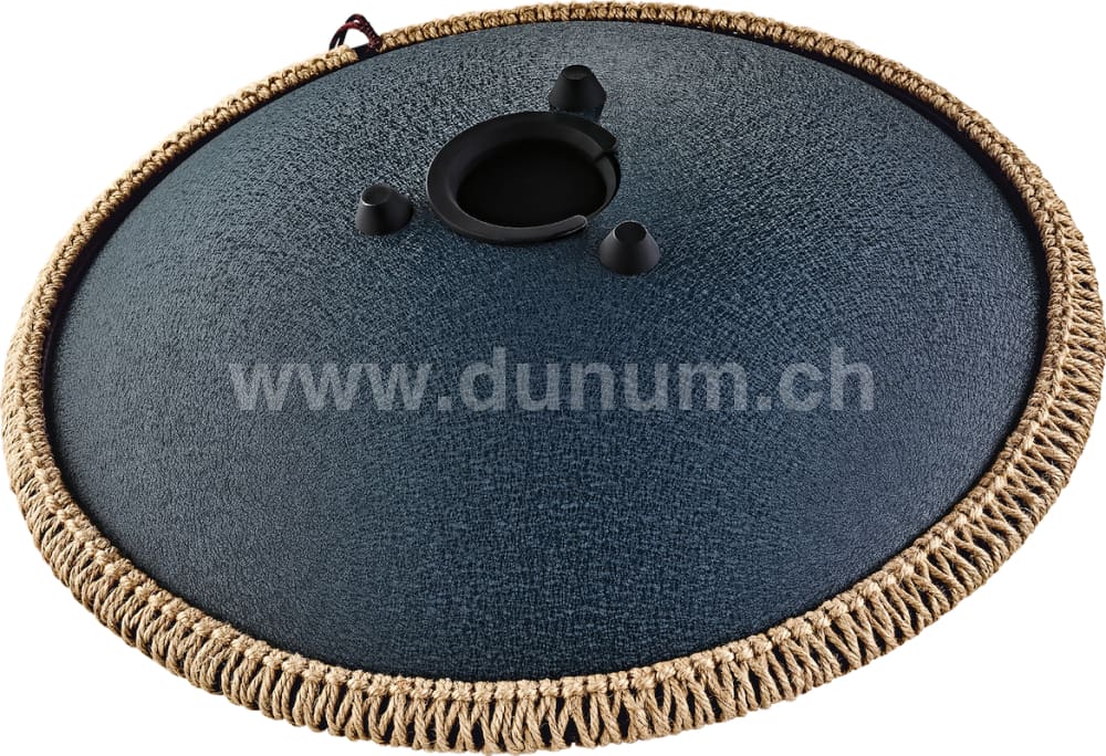Octave Steel Tongue Drum - D Amara - Blumendesign | Handpan | Dunum.ch