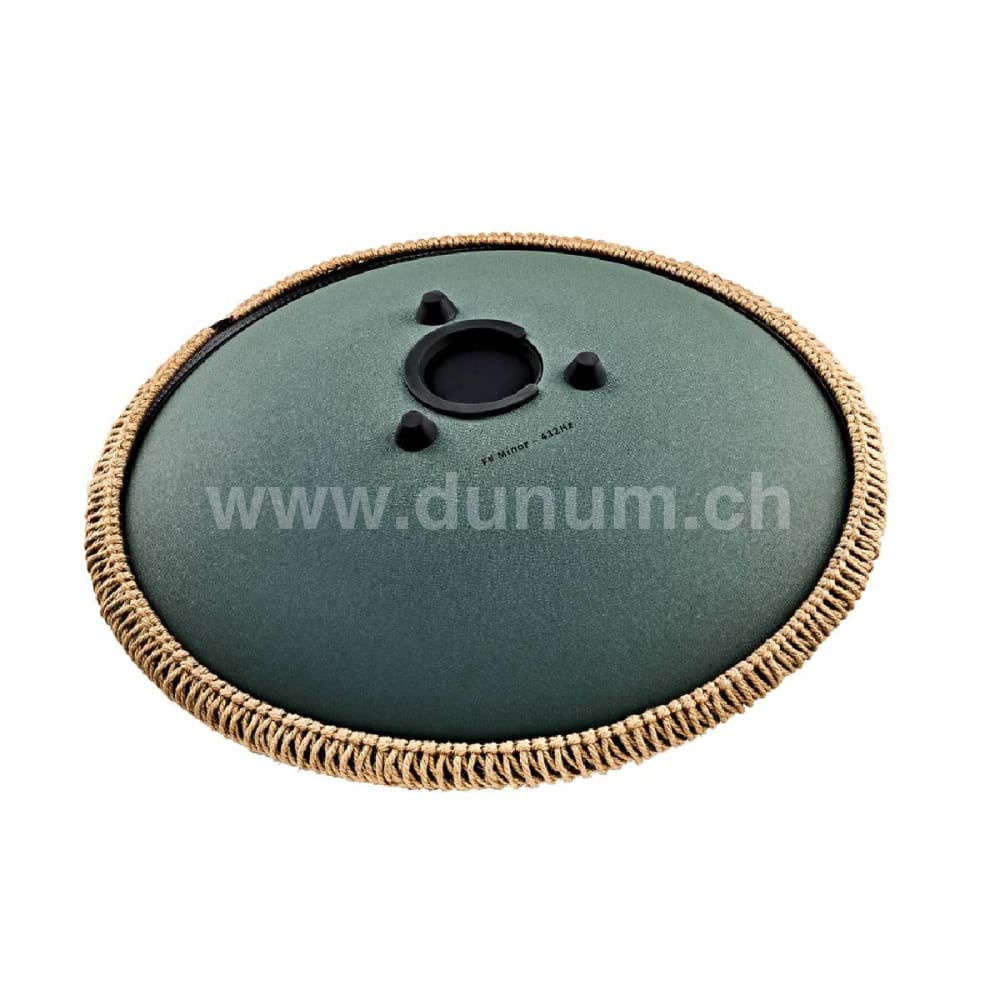 Octave Steel Tongue Drum - F# Minor 432 Hz - Dark Green