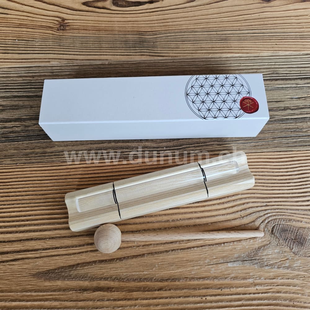 Planetenton Kristall-Klagstab | Energy Chimes | Klangteharpie | Dunum.ch