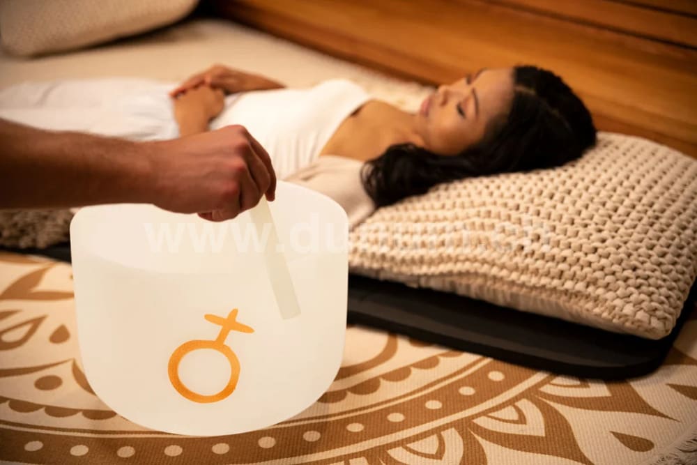 Platonisches Jahr Kristallklangschale 172,06 Hz / F3