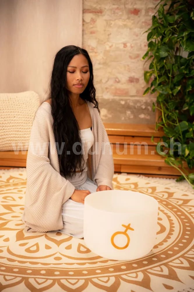 Platonisches Jahr Kristallklangschale 172,06 Hz / F3