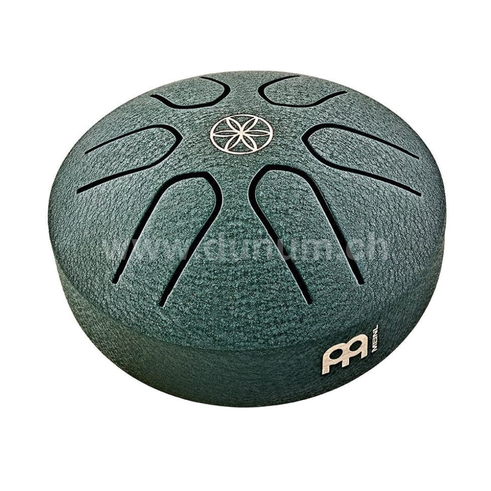 Pocket Steel Tongue Drum - A-dur Grün - Samen des Lebens Zungentrommel