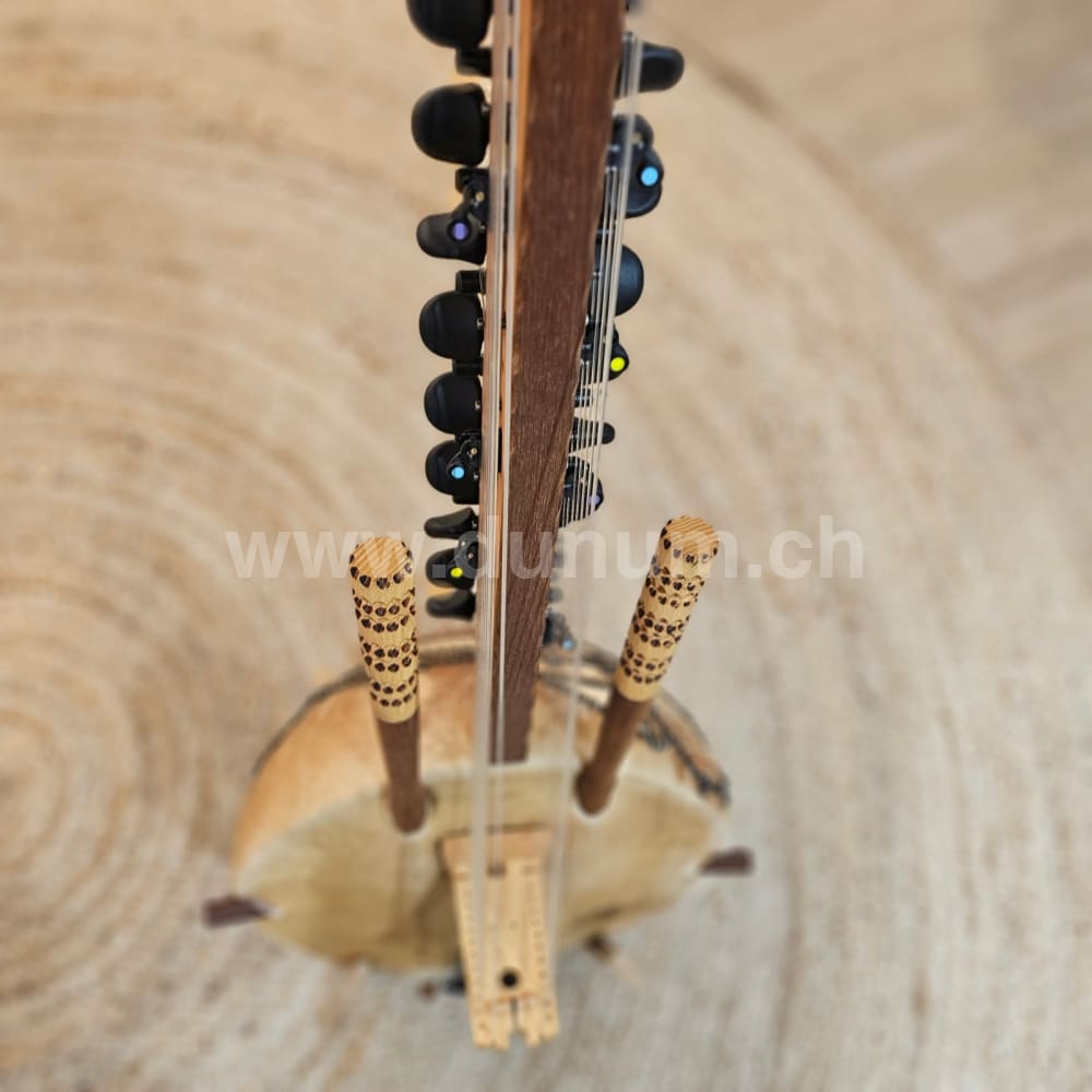 Profi Kora - mit Halbtönen - Mandingue Stimmung | Saiteninstrumente | Kora N'Goni | Dunum.ch