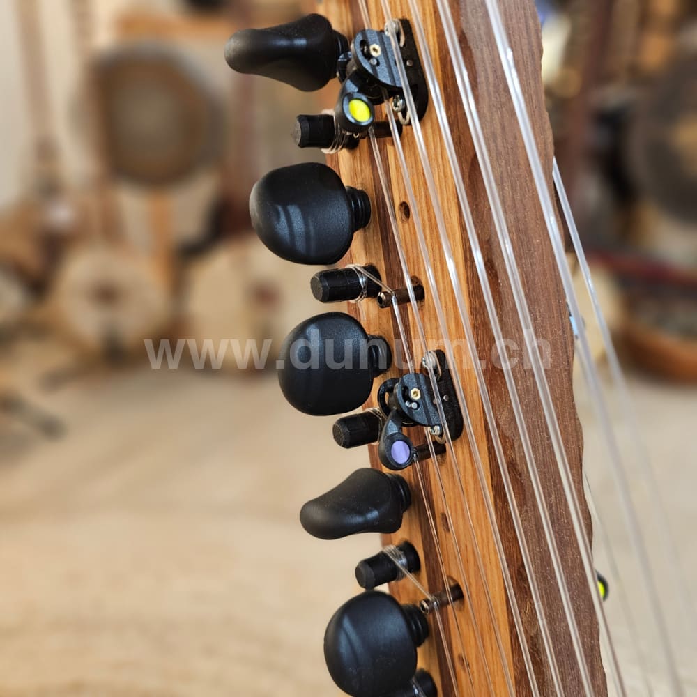 Profi Kora - mit Halbtönen - Mandingue Stimmung | Saiteninstrumente | Kora N'Goni | Dunum.ch