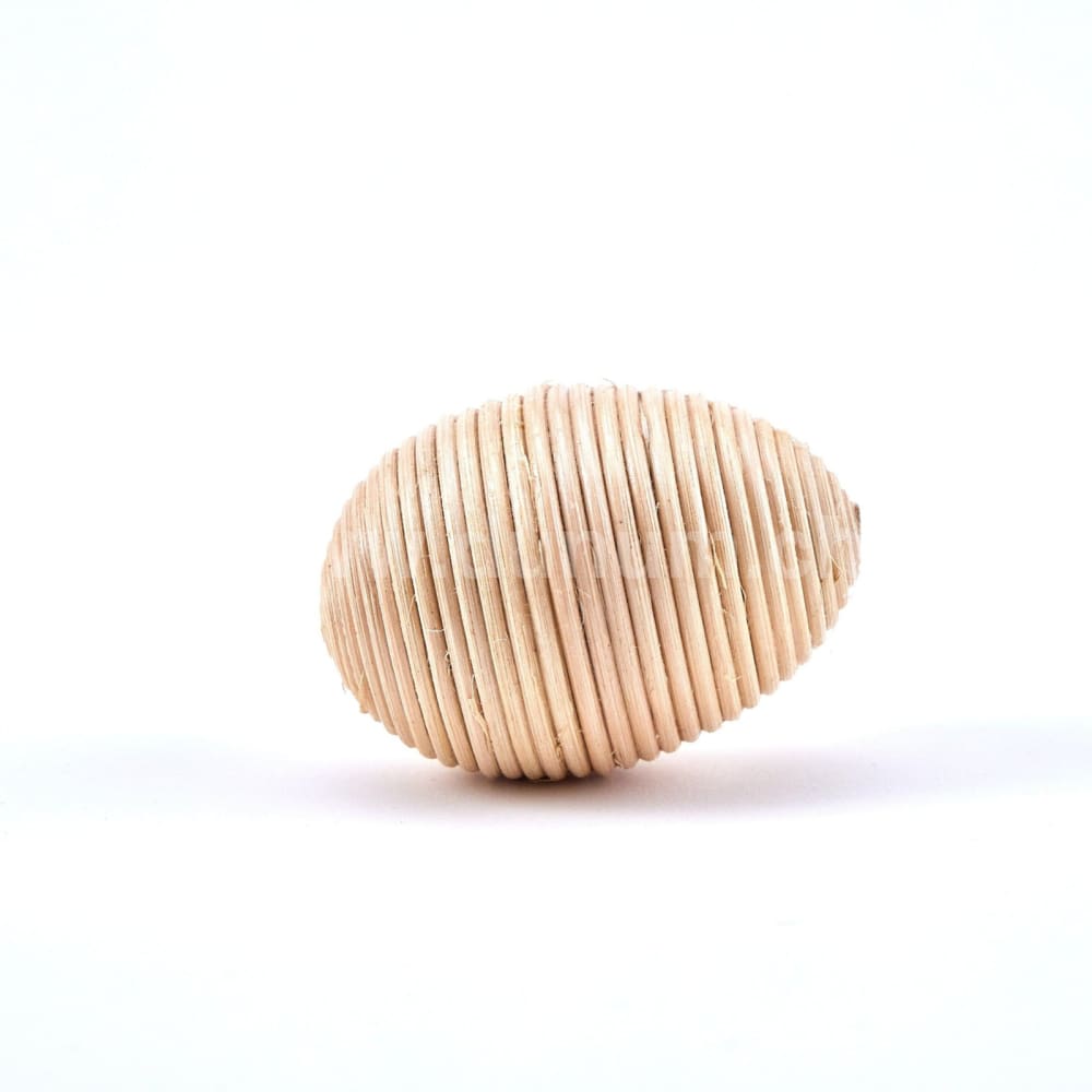 Rattan Ei Shaker Klein | Musikinstrumente für Gross & Klein | Klangeffektinstrumente | Dunum.ch