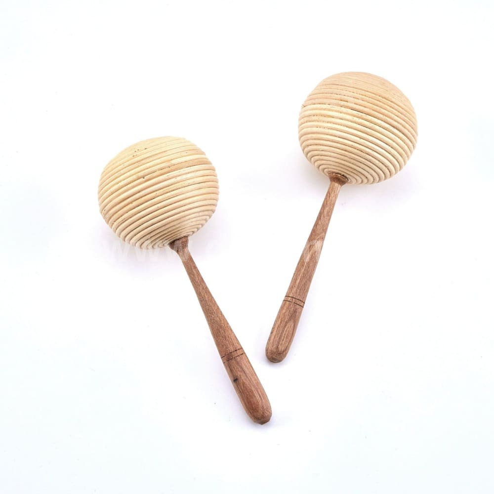 Rattan Maracas Gross | Musikinstrumente für Gross & Klein | Klangeffektinstrumente | Dunum.ch