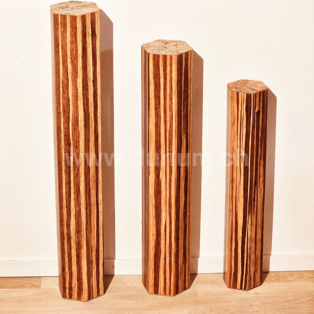 Regenklang Säule 7 Min 60 cm Regenklangsäule 60 cm Bambus