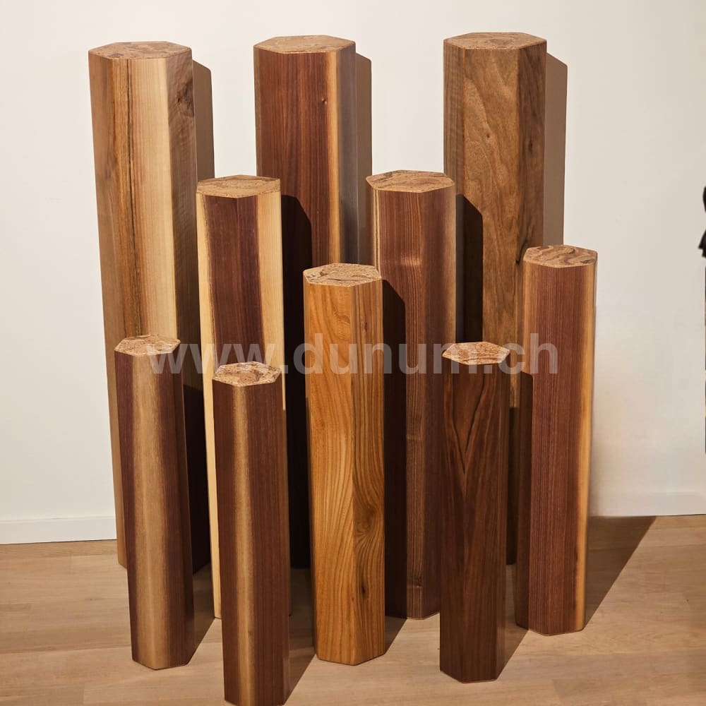 Regenklang Säule - Walnuss - 4 bis 20 Minuten