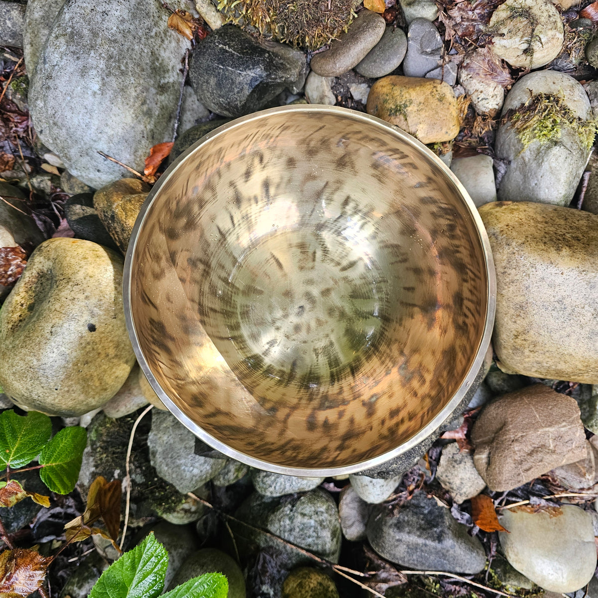Vollmond Klangschale | ø 19.5 cm | Halschakra