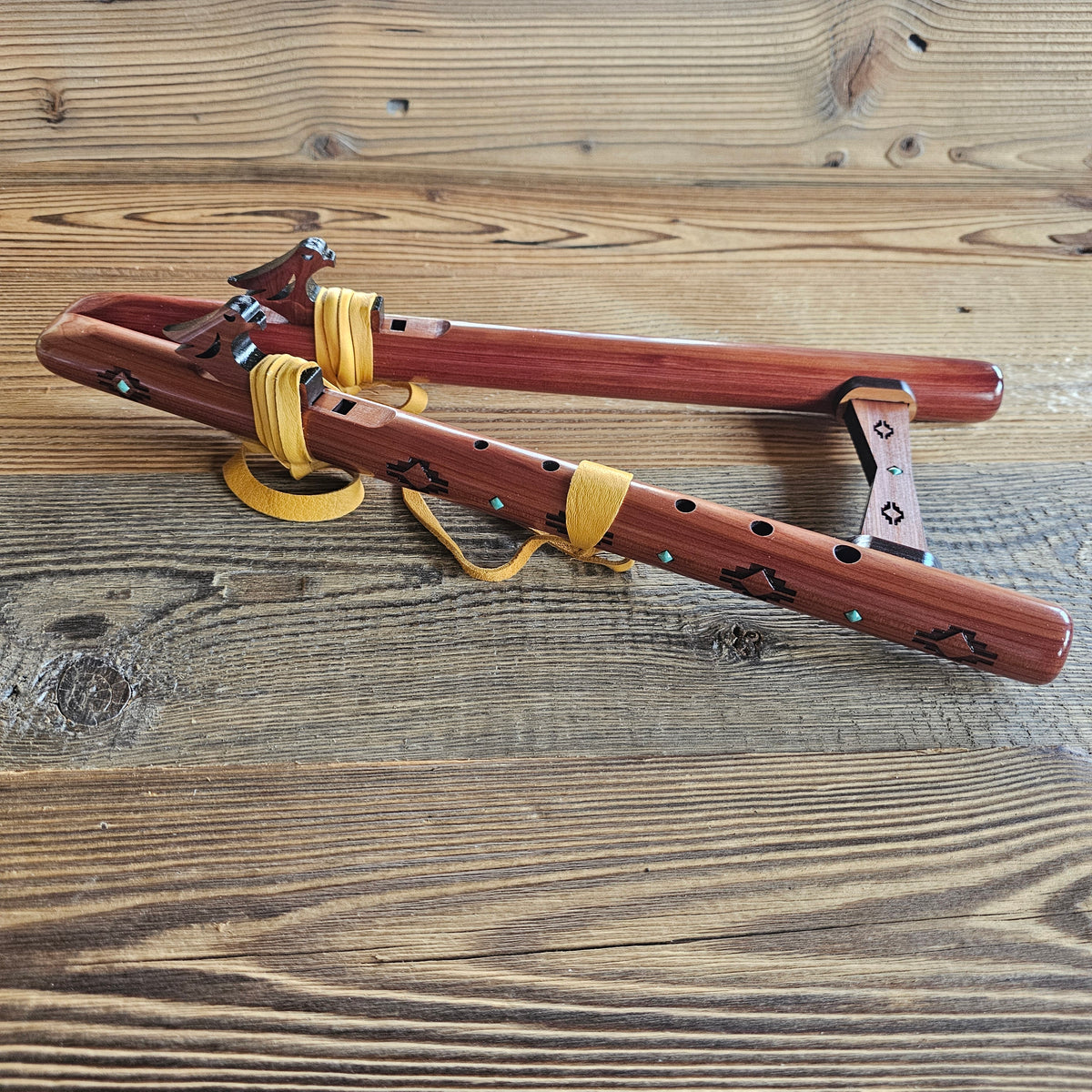 Flûte double Kestrel ré aigu