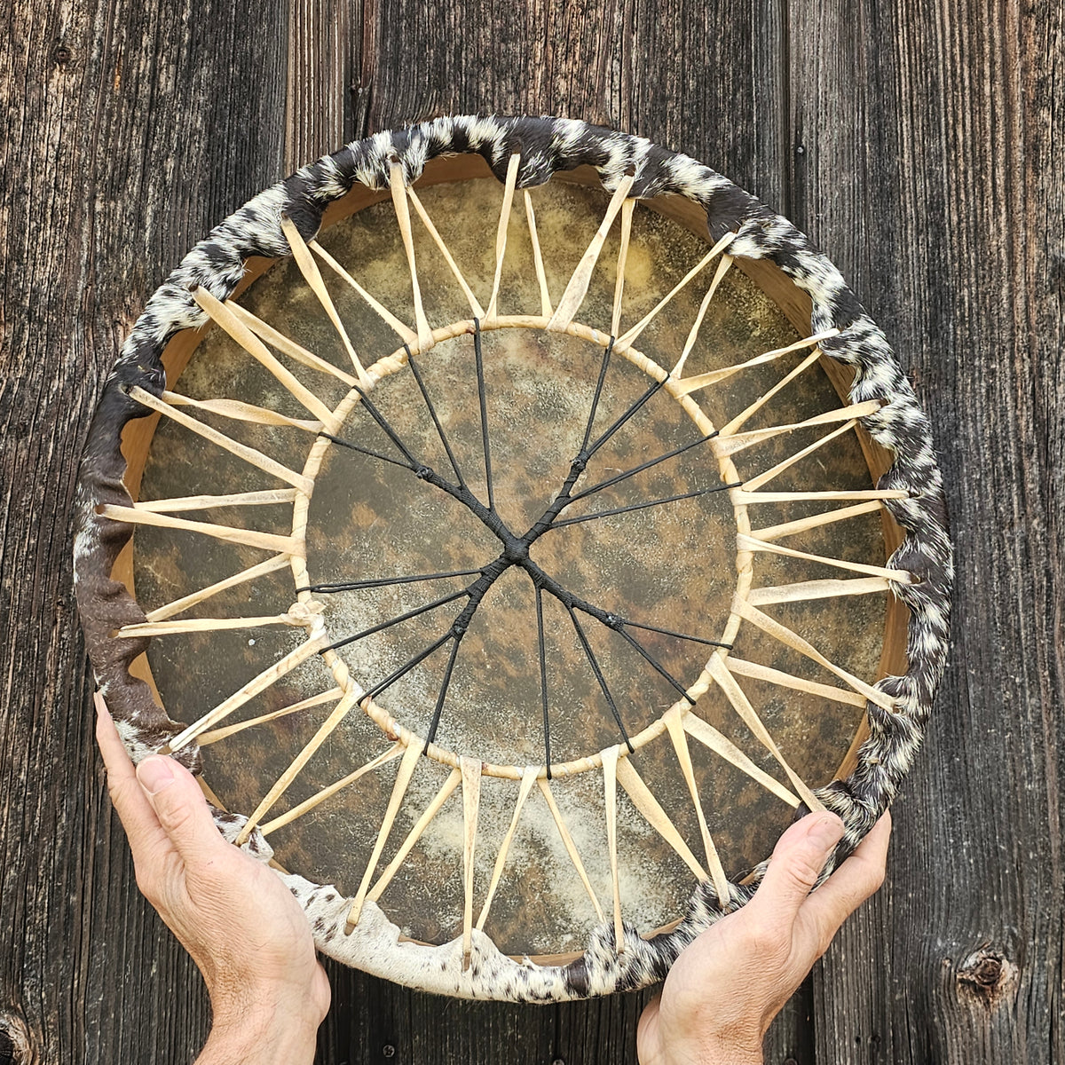Ritual drum ø 40 cm - cowhide