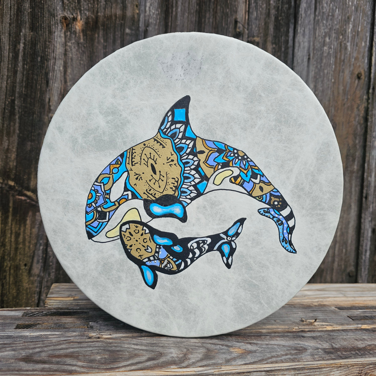 Vegane Buffalo Drum ø 30 cm mit Schlägel