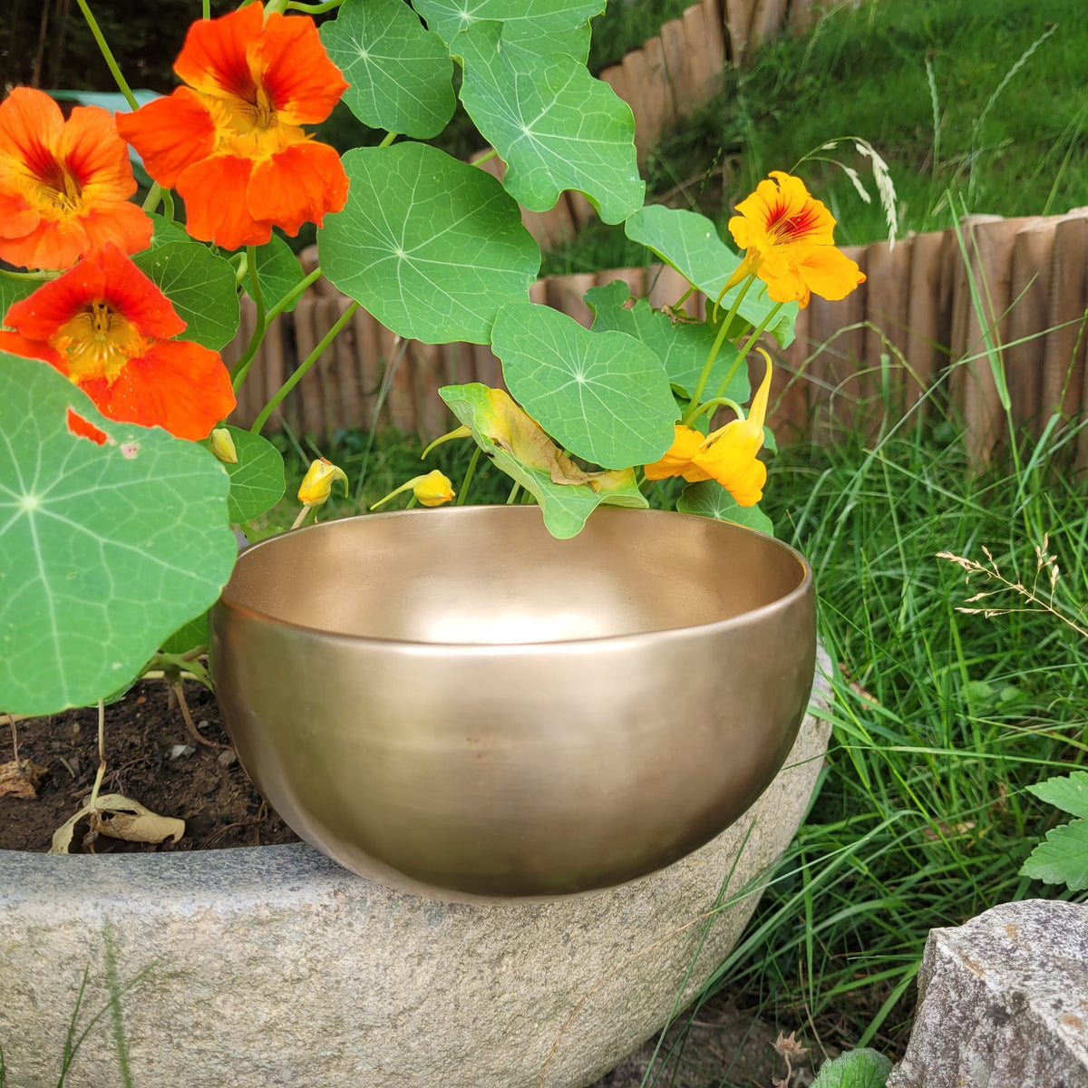Klangschale ø 14 cm | Ton: ~ E  | Solar Plexus