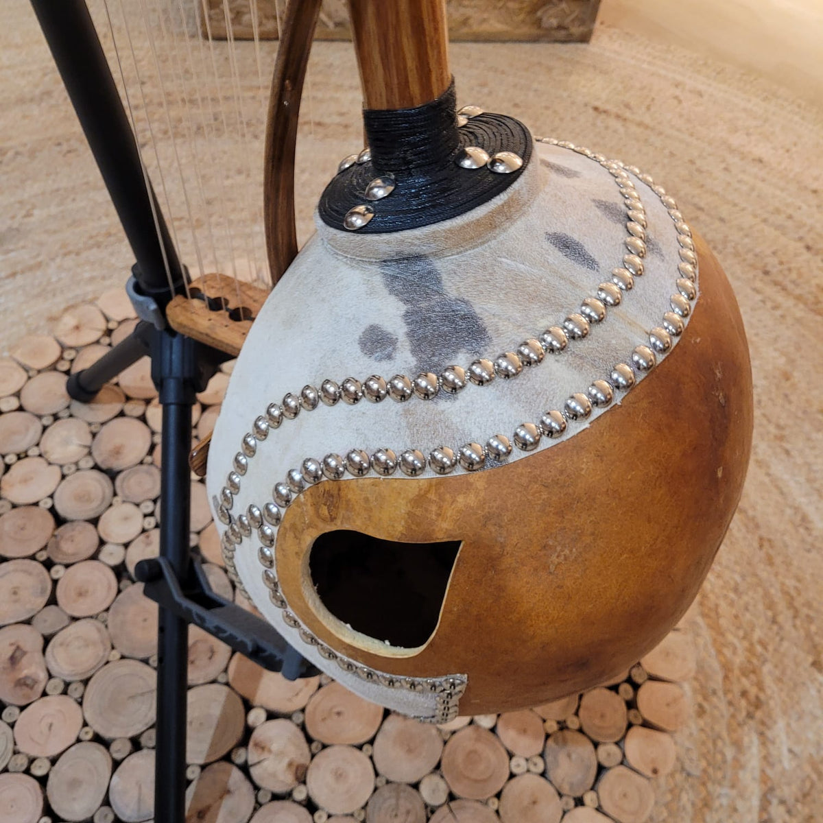 Kamelen Goni 16-string from Mali with bag