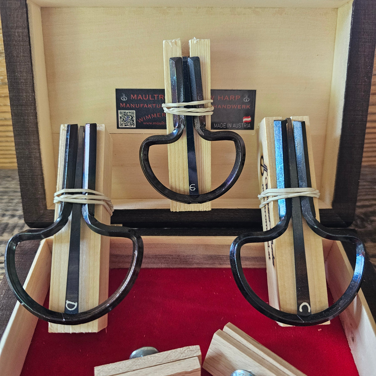 Trio- Profi Maultrommel Set, Österreich
