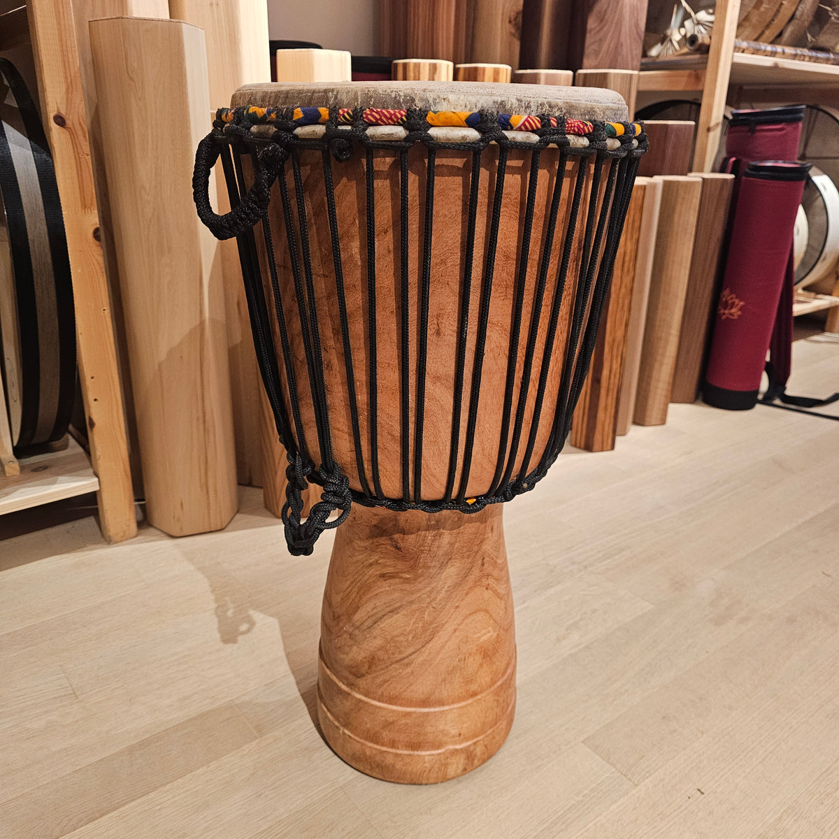 Djembé from Ghana Ø 33 cm, H 63 cm