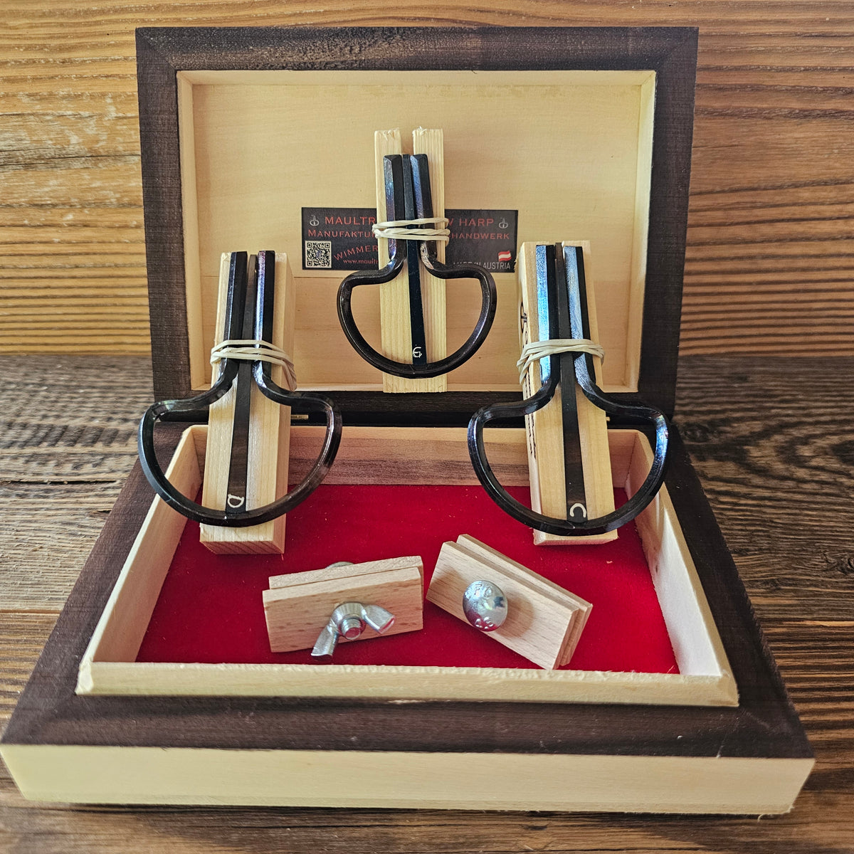 Trio- Profi Maultrommel Set, Österreich