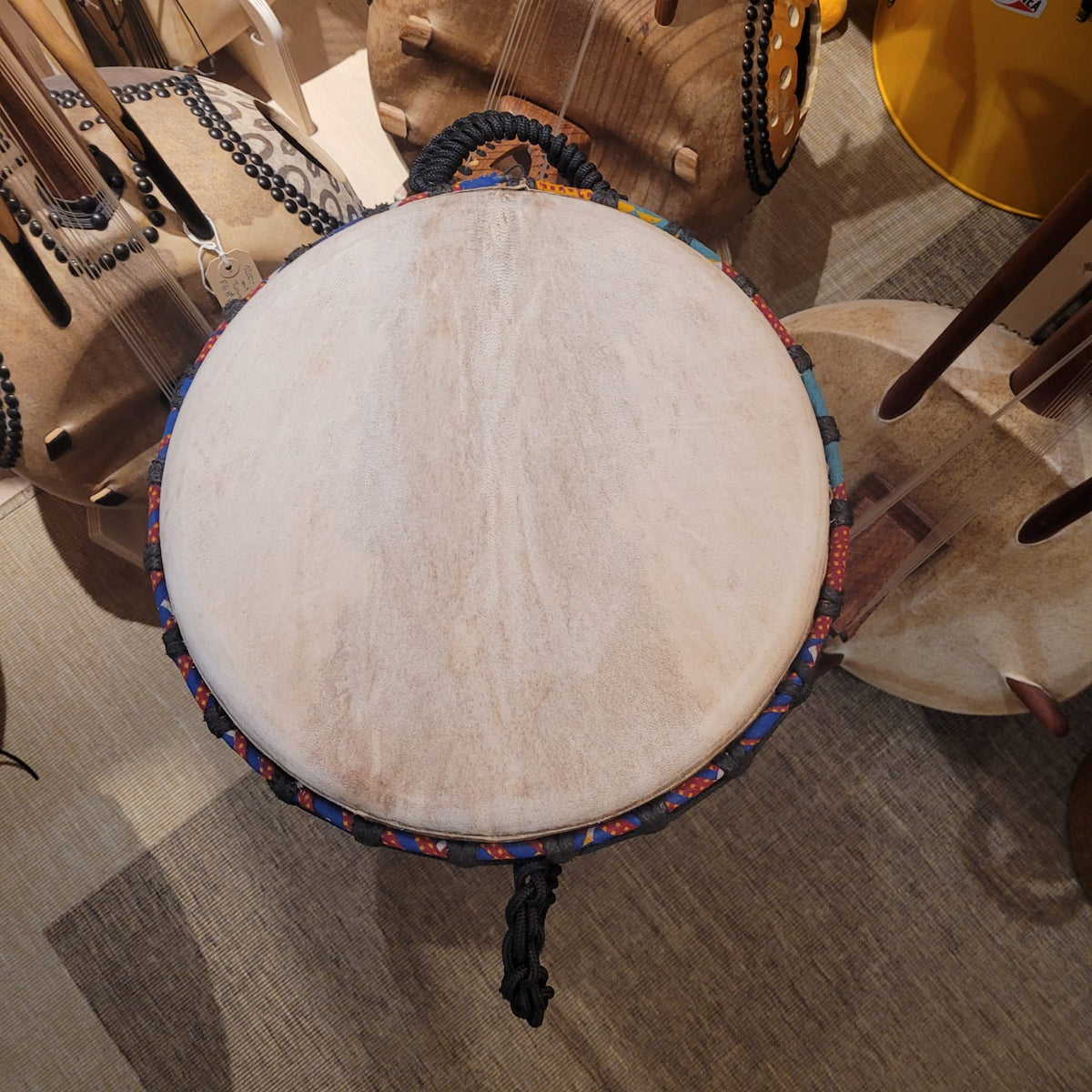Djembe from Ghana, Ø 35 cm, H 64 cm