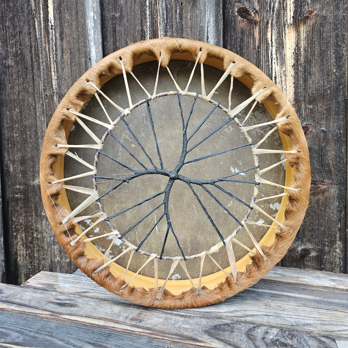 Ritualtrommel ø 40 cm - Kuhfell