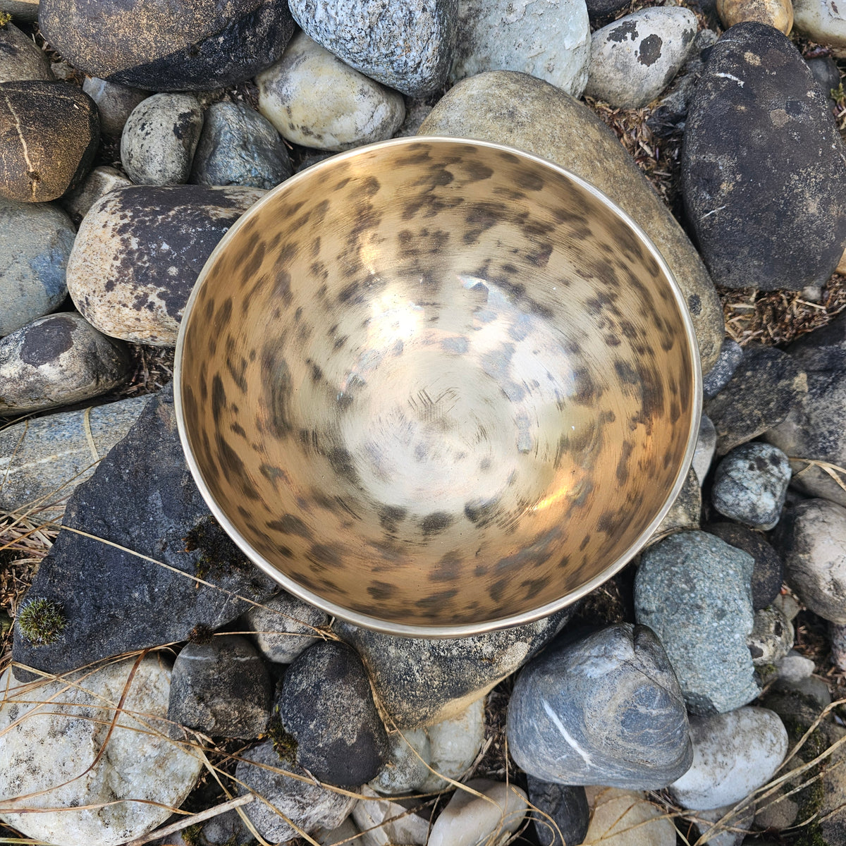 Vollmond Klangschale | ø 16.5 cm | Kronenchakra