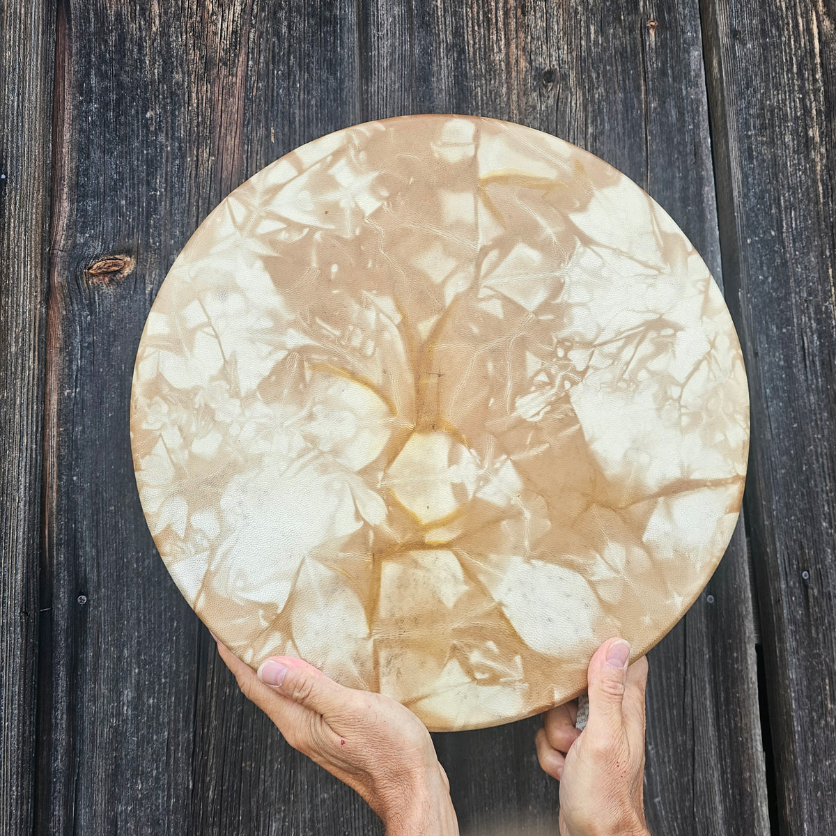 Full Moon Shaman Drum, 40 cm diameter | Goat | Stretchable