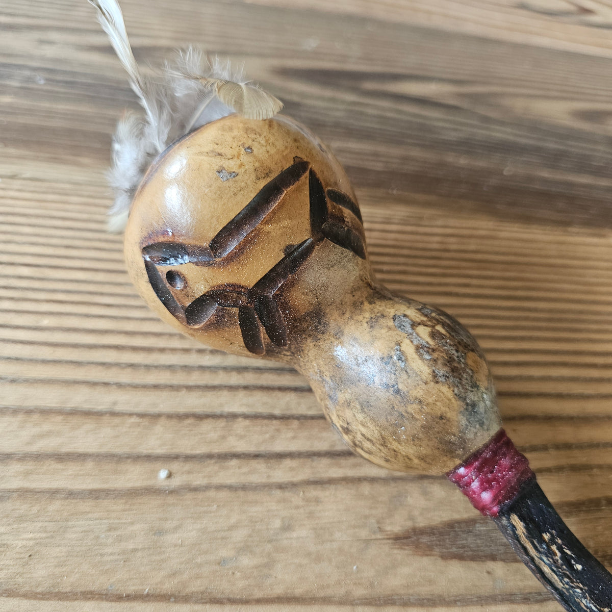 Gourd Rattel | Hochet à calebasse des Lakota