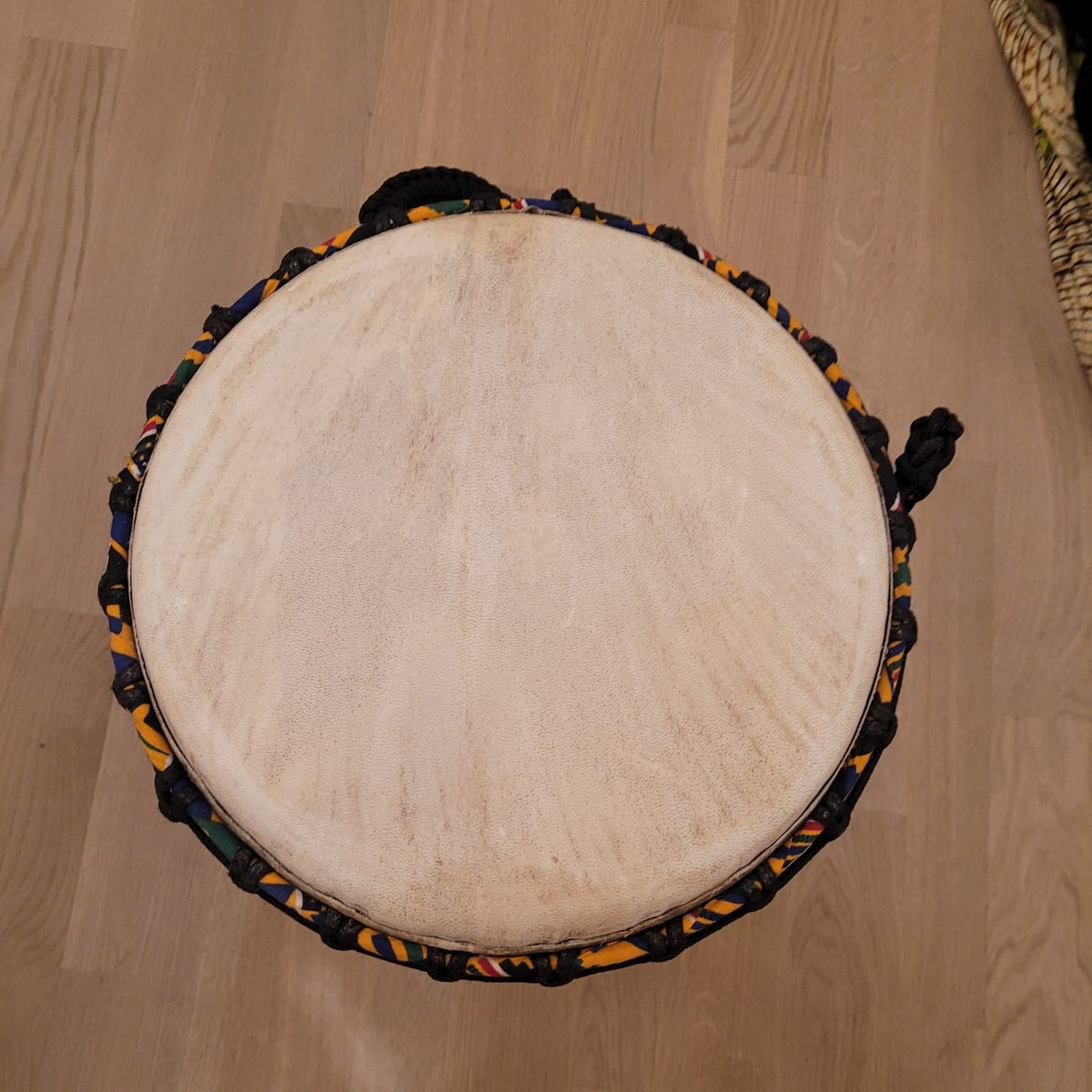 Djembé from Ghana, Ø 32 cm, H 56