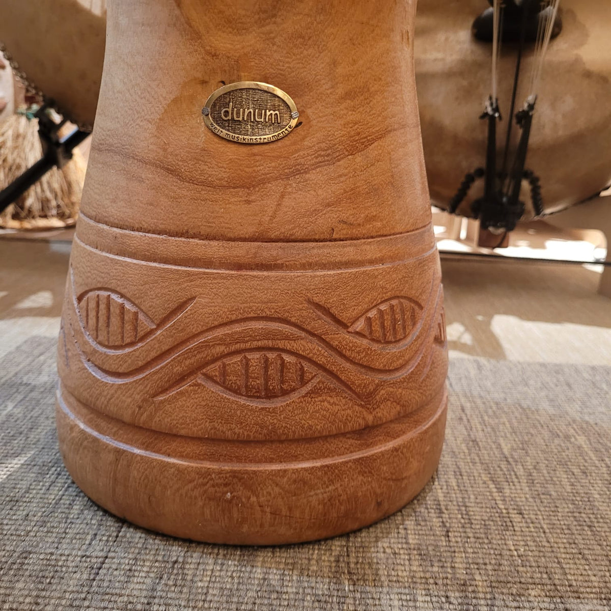 Djembé du Ghana Ø 33 cm, H 63 cm