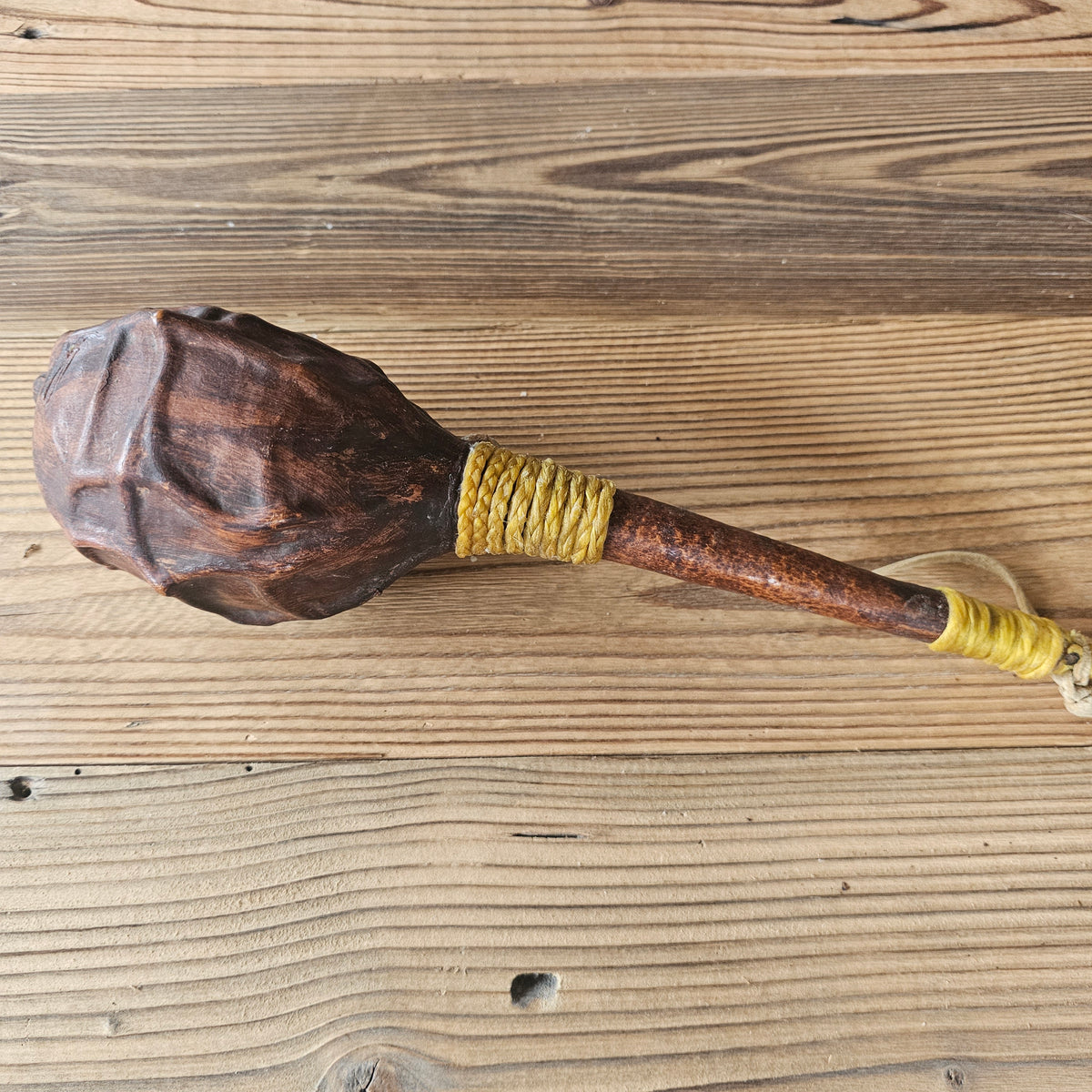Gourd rattel | Lakota calabash rattle