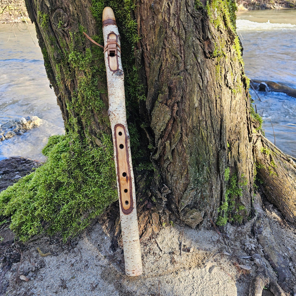 E flute made of birch - Isorno (432H)