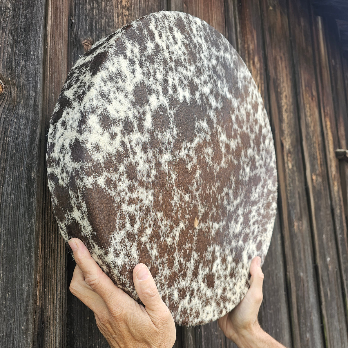Tambour rituel ø 45 cm - peau de vache